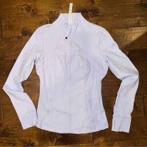 Lululemon Light Blue Zip-Up Jacket 8 Rip Tag Attached